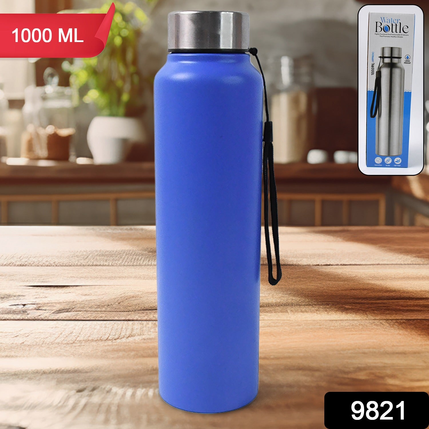Stainless Steel Drink Water Bottle (1000 Ml)