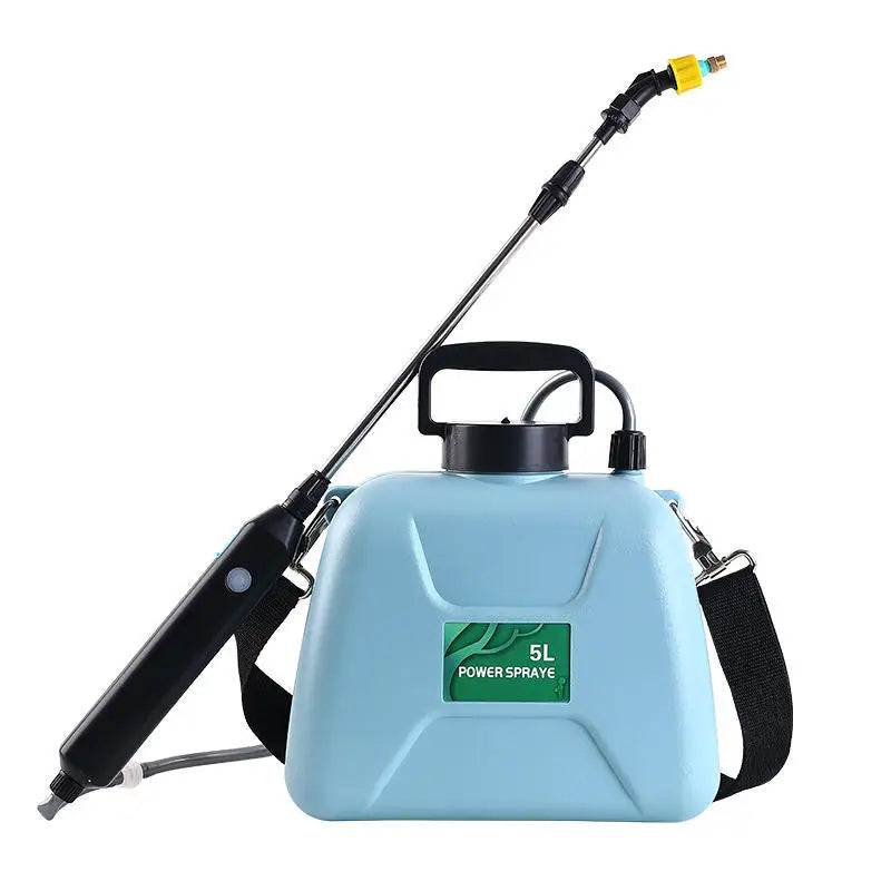 1.35 Gallon/5L Battery Powered Sprayer, Electric Sprayer with USB Rechargeable Handle, Portable Garden Sprayer with