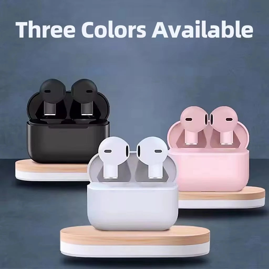 Semi In-Ear Wireless Headphones TWS Earbuds HiFi Sound IPX-5 Waterproof High Quality OEM Brand Smart Phone Compatible Sports