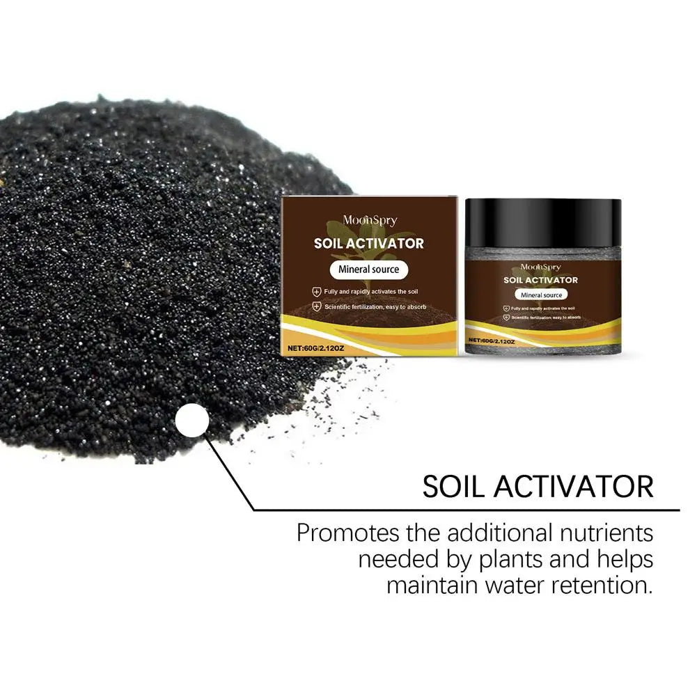 Soil Activator Organic Mineral Soil Loosening Agent Prevent Soil Hardness Promote Rooting Plant Fertilizer Garden Plant Care