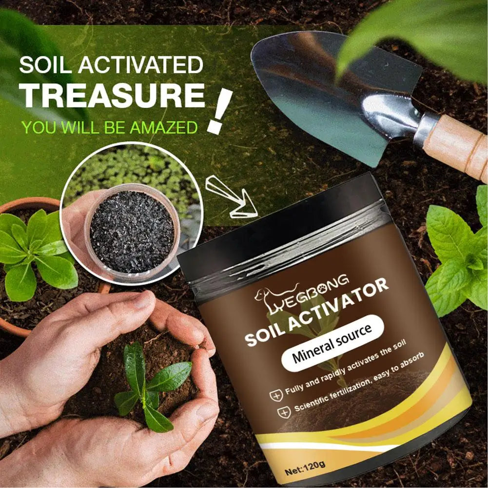 Soil Activator Organic Mineral Soil Loosening Agent Prevent Soil Hardness Promote Rooting Plant Fertilizer Garden Plant Care