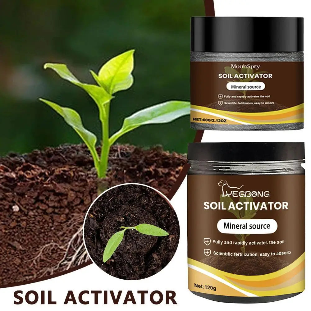 Soil Activator Organic Mineral Soil Loosening Agent Prevent Soil Hardness Promote Rooting Plant Fertilizer Garden Plant Care