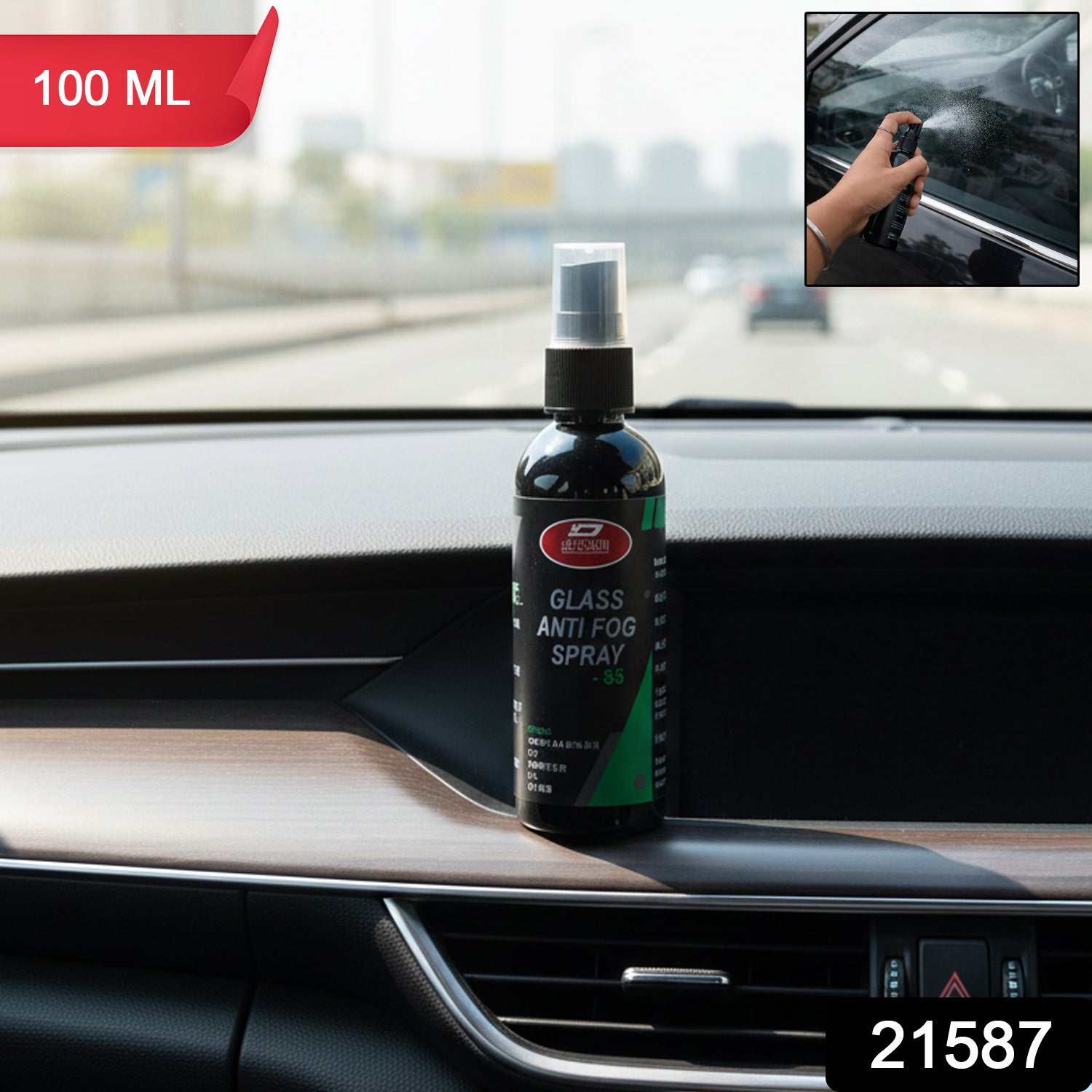 Anti-fog Glass Spray For Cars And Home Use (1 Pc)
