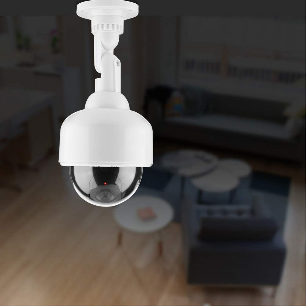 Fake  Dummy Camera Cctv  With Flashing Red Led Light (1 Pc  Battery Not Included)