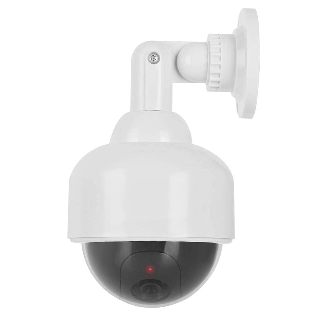 Fake  Dummy Camera Cctv  With Flashing Red Led Light (1 Pc  Battery Not Included)